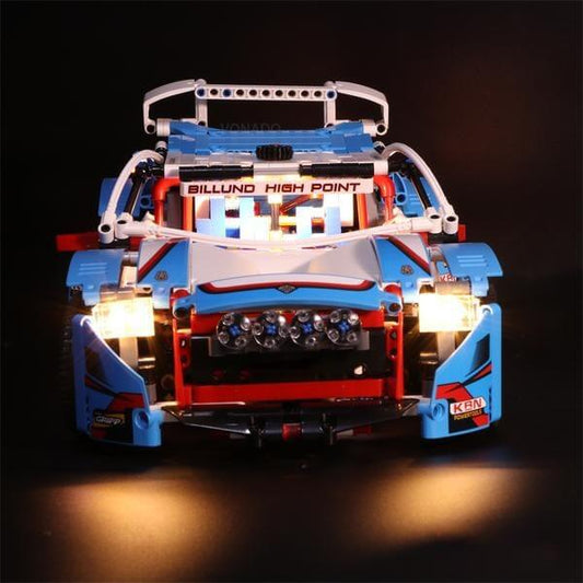 LEGO 42077 Led Light Rally Car Brick kits Basic Version