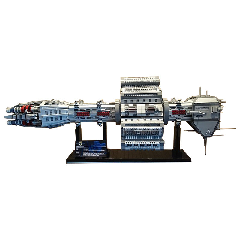 MOC-12902 EAS Agamemnon from Babylon 5 building blocks kit with compatible bricks