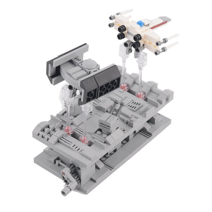 MOC-38337 Trench Run Pursuit Star Wars movie by JKBrickworks