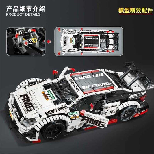 QIZHILE 23012 Mercedes-Benz AMG C63 DTM White 1:10