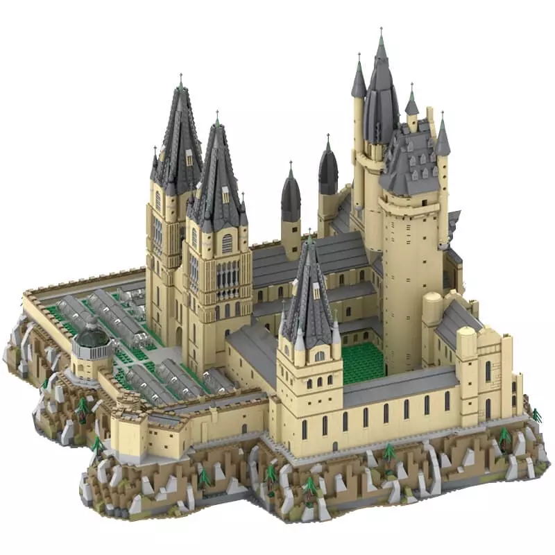 MOC-30884 Hogwart's Castle (71043) Epic Extension Part B building blocks bricks set