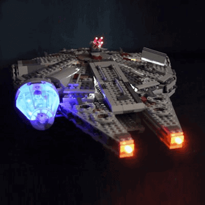 LEGO 75105 Led Light Millennium Falcon Brick kits