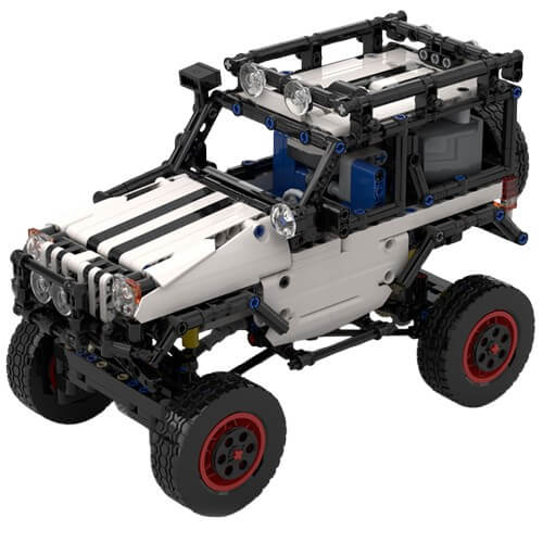Technic MOC 4x4 Trophy Jeep RC MOC-24142