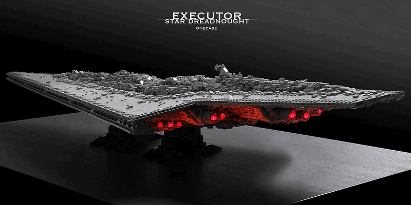 MOULDKING 13134 MOC 15881 Executor Class Star Dreadnought