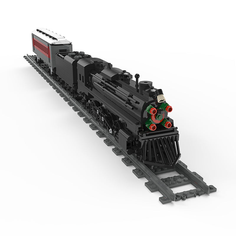 MOC The Polar Express Train building blocks kit with compatible bricks