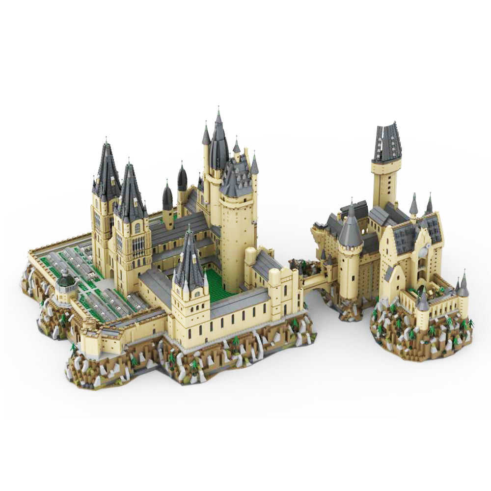 MOC-30884 Harry Potter Hogwart's Castle (71043) Epic Extension Part A and Part B