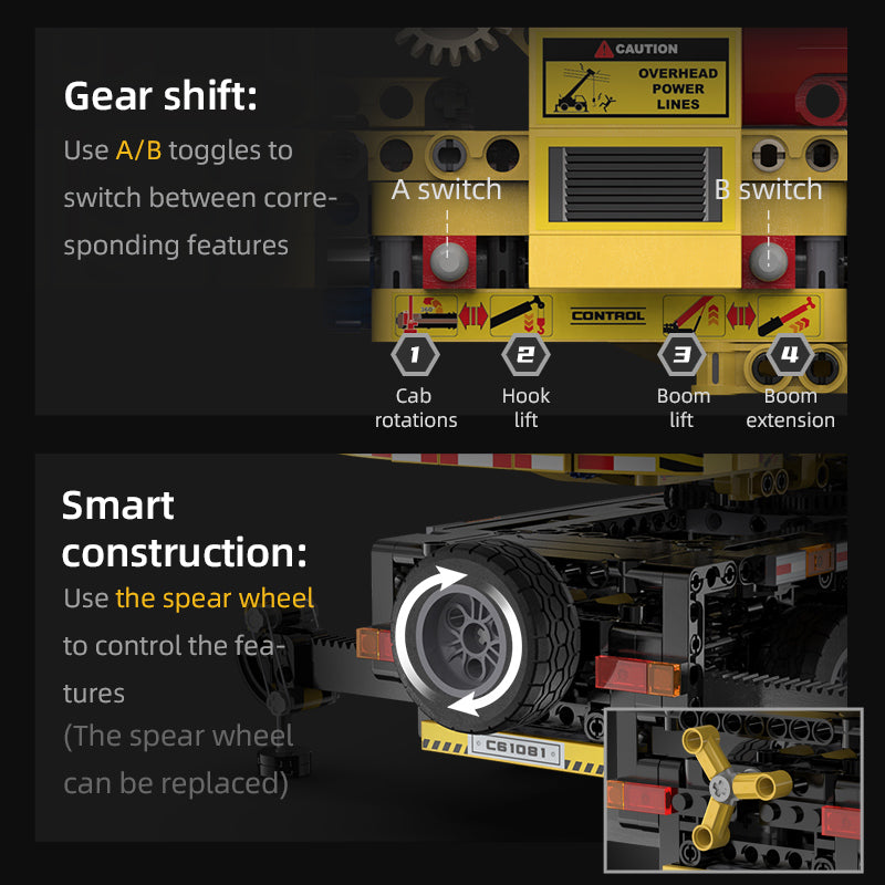 Remote Control Crane Truck C61081W