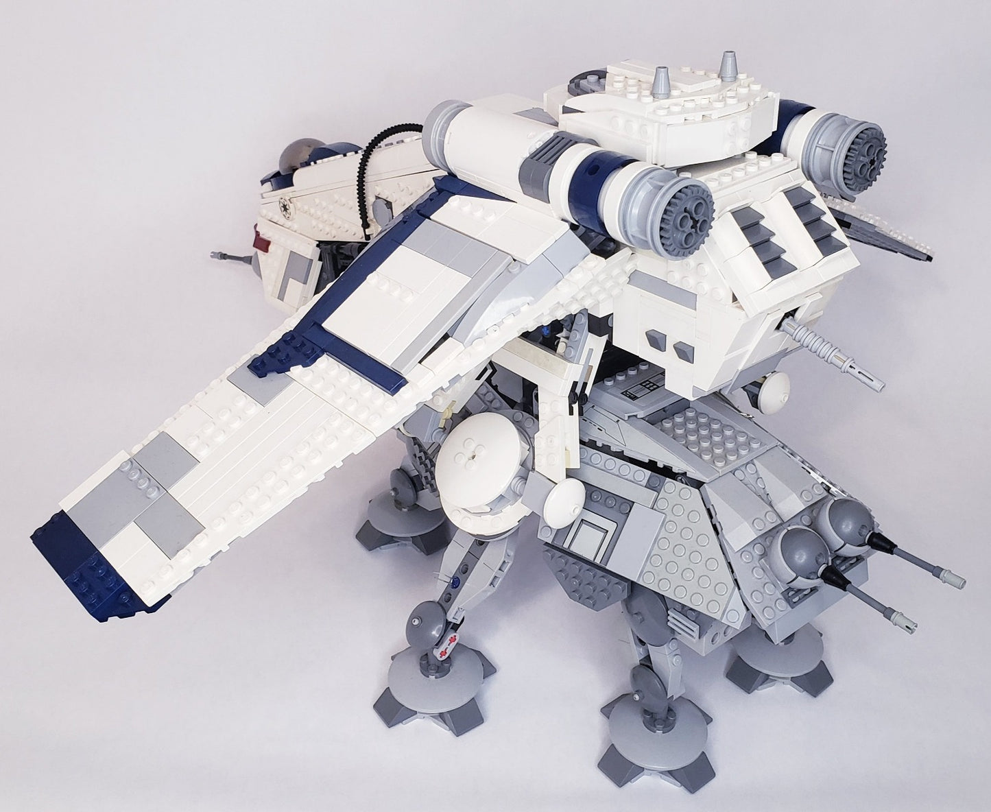 MOC-124928 Republic Dropship V2 Works with both 2013 and 2022 AT-TEs building blocks series bricks set