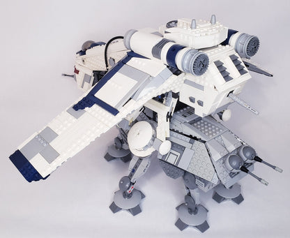 MOC-124928 Republic Dropship V2 Works with both 2013 and 2022 AT-TEs building blocks series bricks set