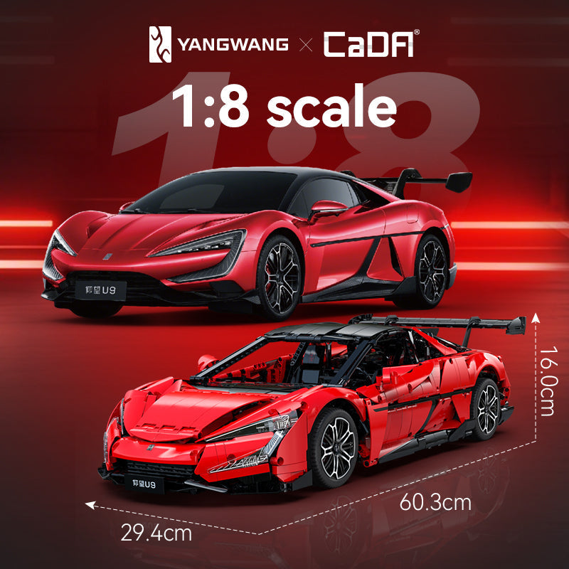 Cada 1:8 YangWang U9 Supercar C64011W