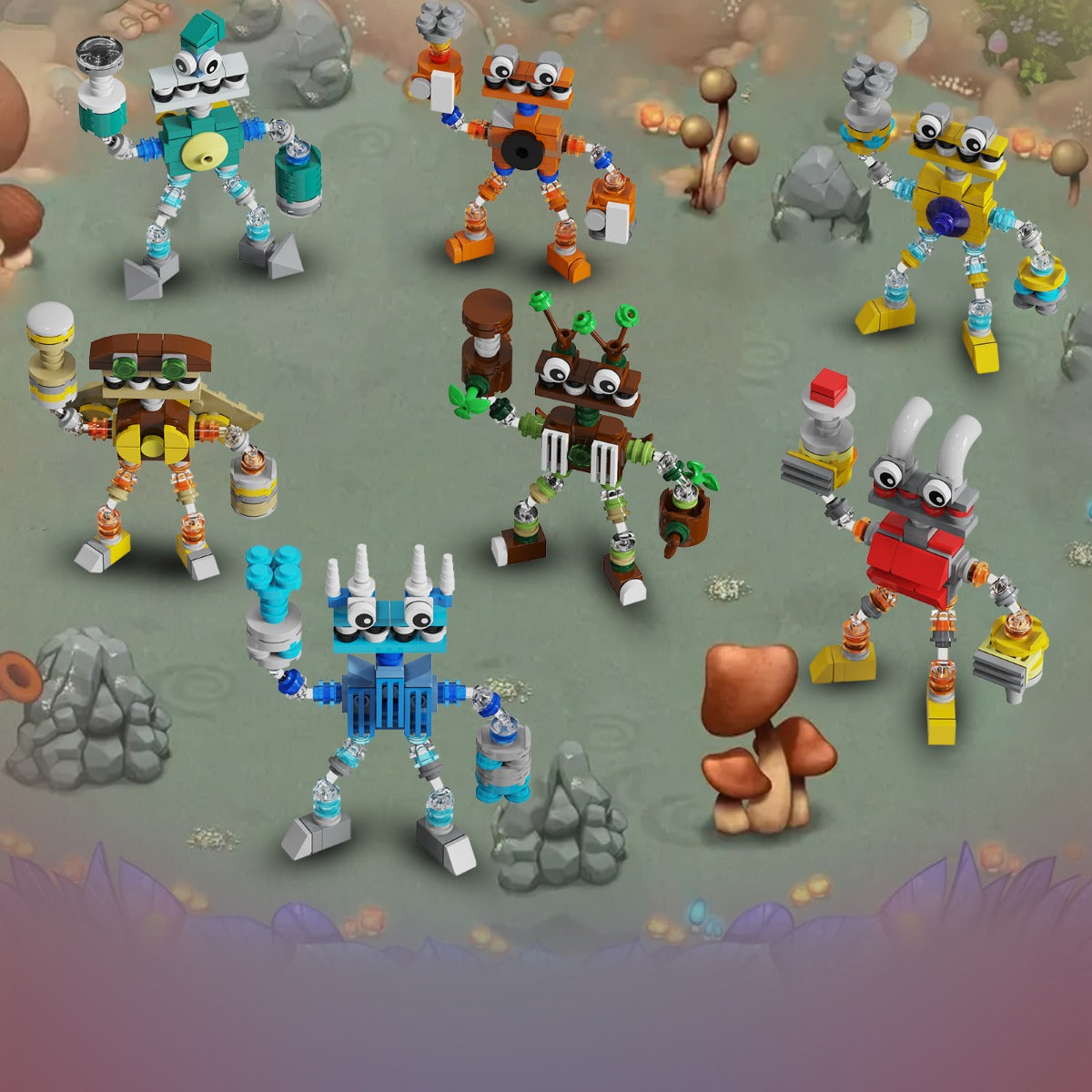 MOC My Singing Monsters Wubbox with box