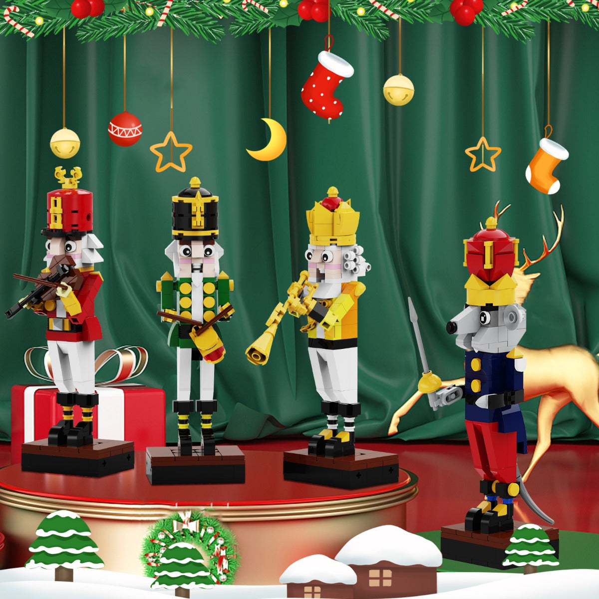 MOC The Nutcracker and the Mouse King bundle including gift box and physical manual
