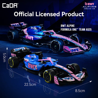 CaDA 1:24 BWT ALPINE FORMULA ONE A525 C55024W