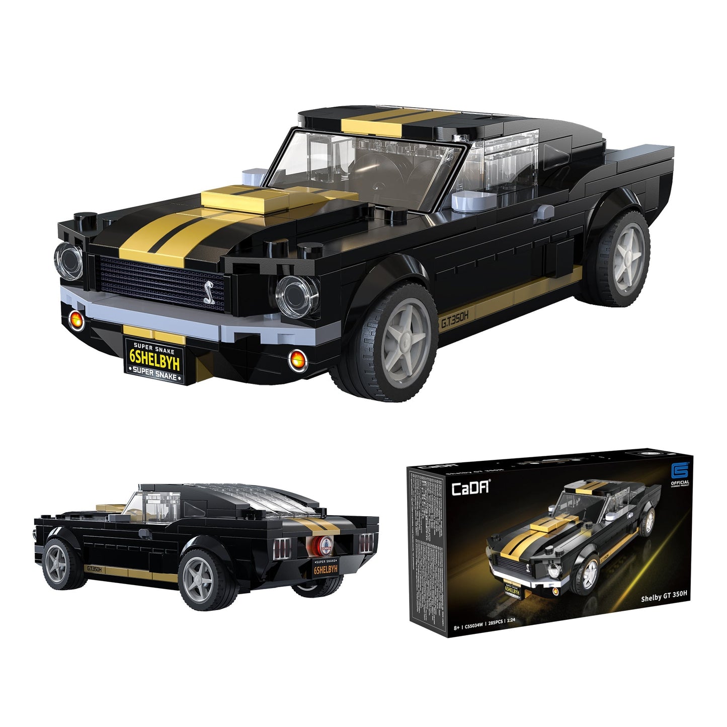 Cada 1:24 Sports Cars C55034W C55035W C55036W