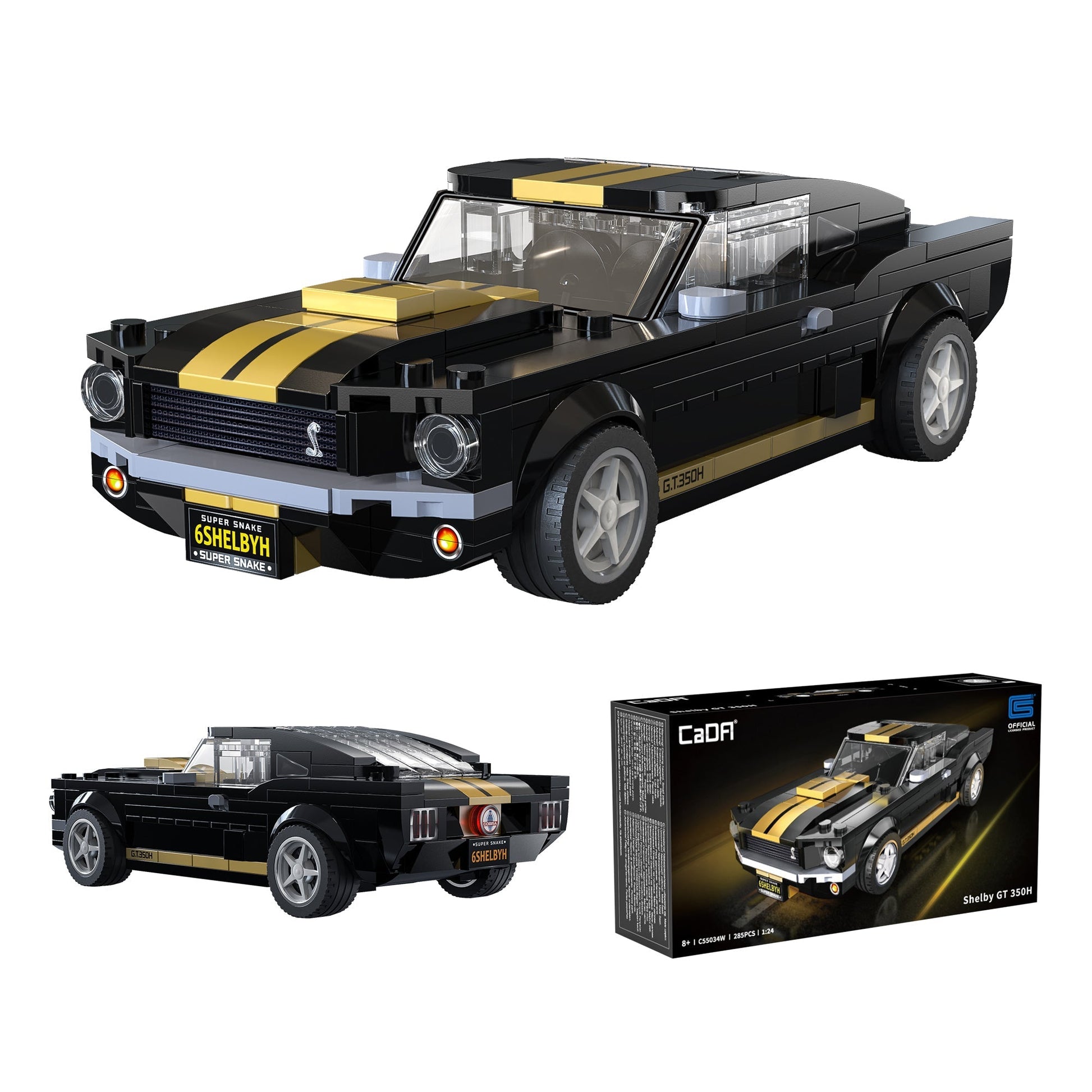 Cada 1:24 Sports Cars C55034W C55035W C55036W