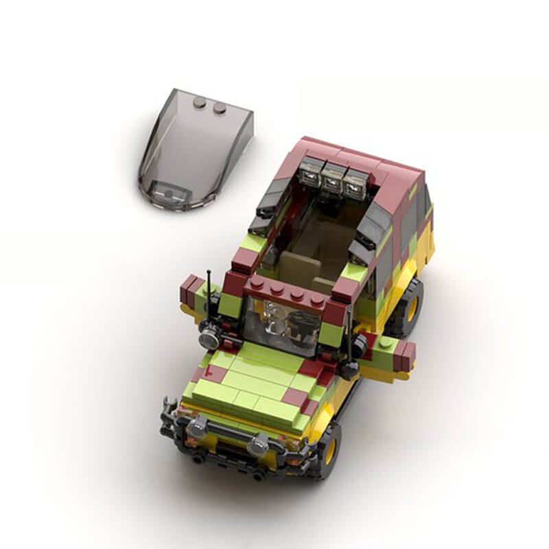 Technic MOC Jurassic Park Tour Vehicle (Ford Explorer) MOC-25912