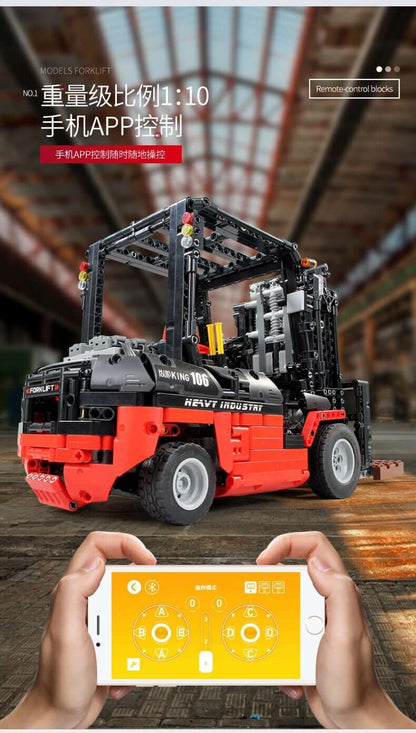MOULDKING 13106 MOC 3681 Forklift Truck Mk II RC