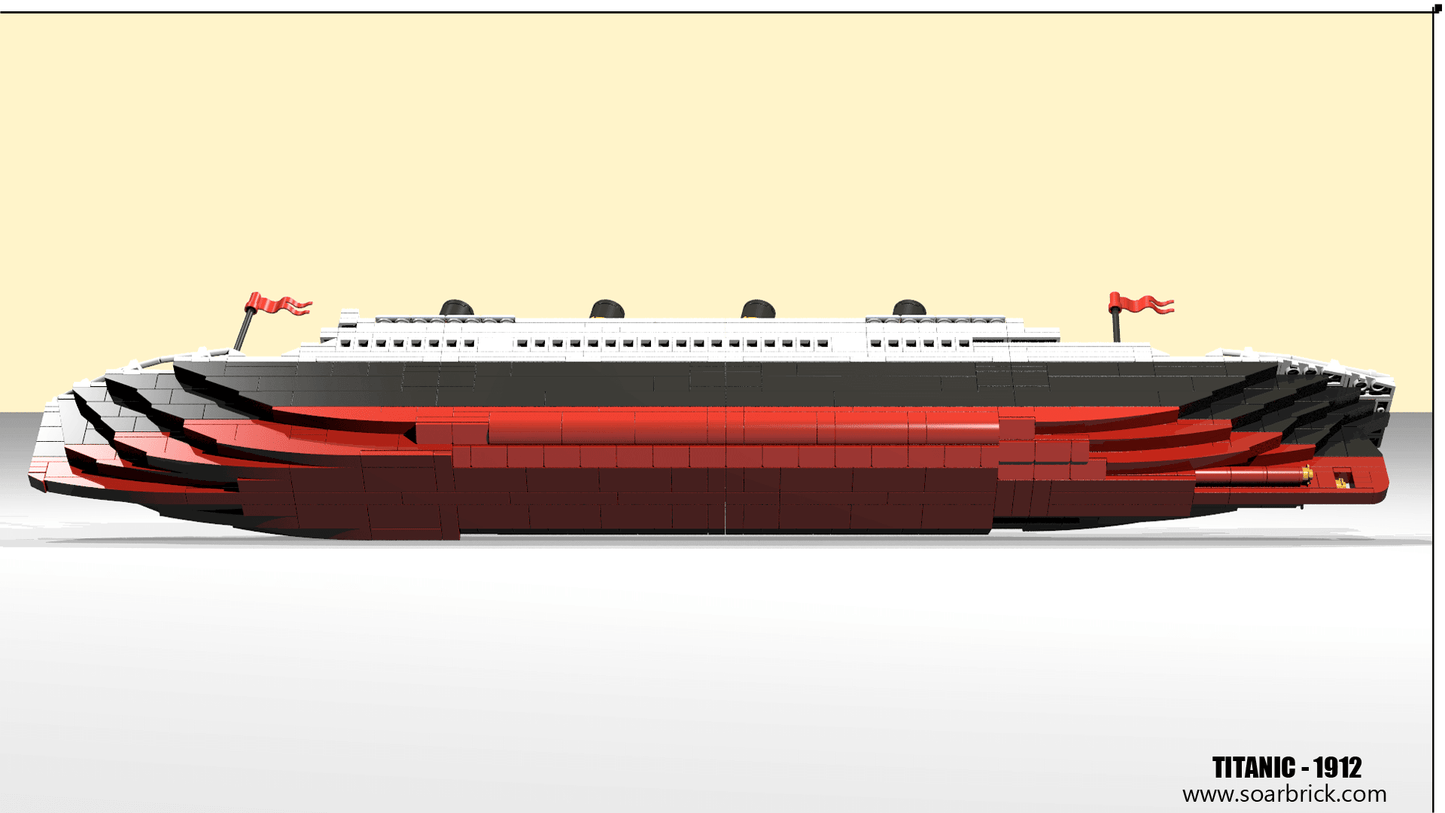 MOC 50002 RSM Titanic Ship Model