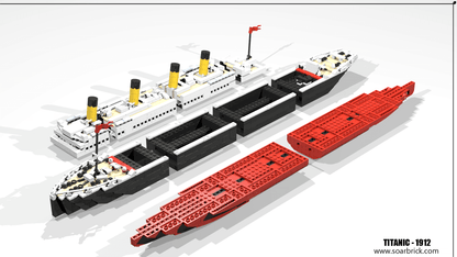 MOC 50002 RSM Titanic Ship Model