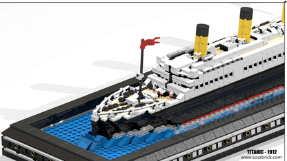 MOC 50002 RSM Titanic Ship Model