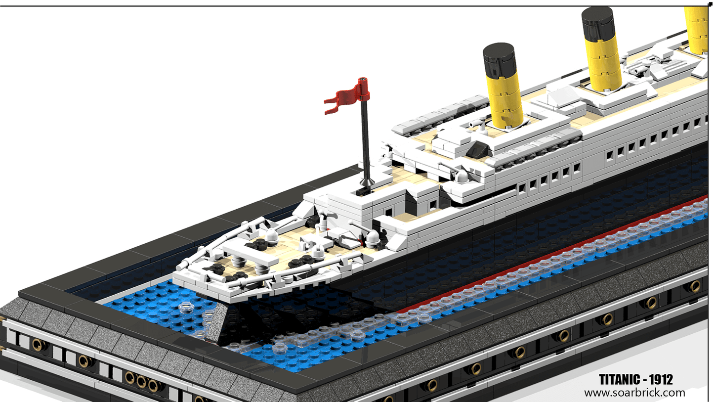 MOC 50002 RSM Titanic Ship Model