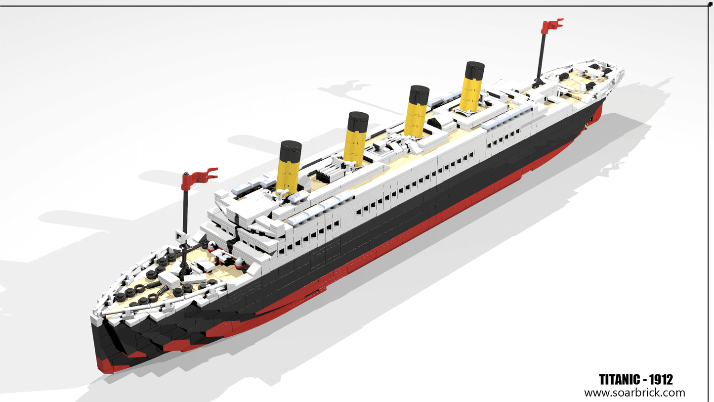 MOC 50002 RSM Titanic Ship Model