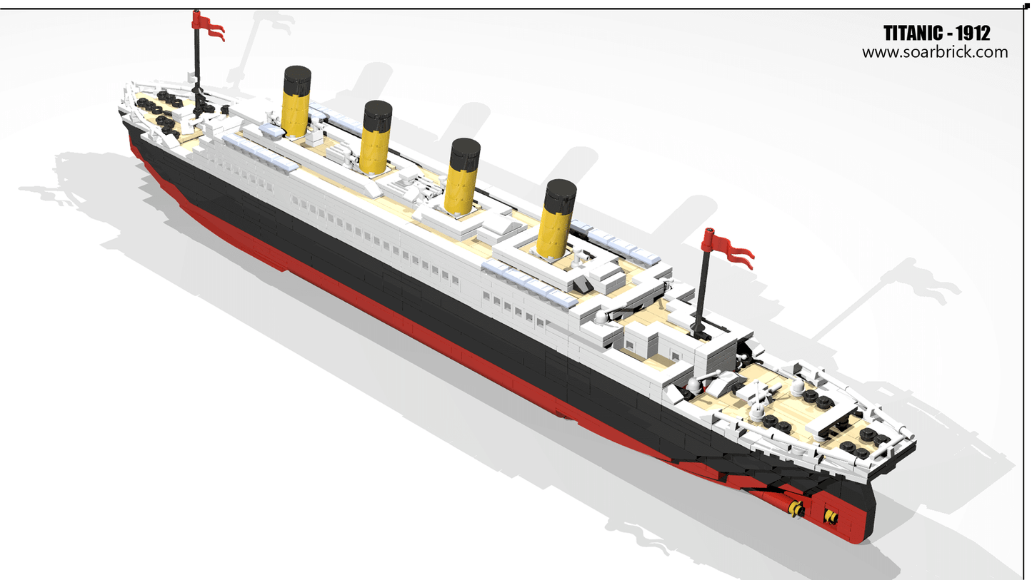 MOC 50002 RSM Titanic Ship Model