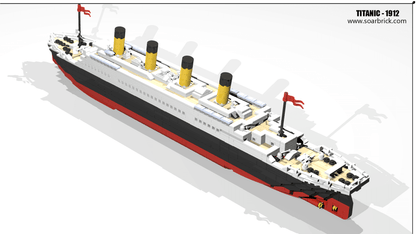 MOC 50002 RSM Titanic Ship Model