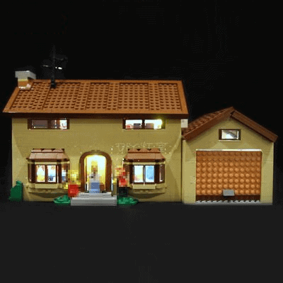 LEGO 71006 Led Light Simpson?s house Brick kits