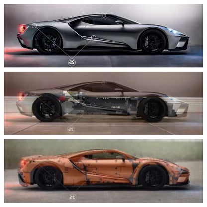 MOC 10792 Ford GT 2019 Carbon 1:8
