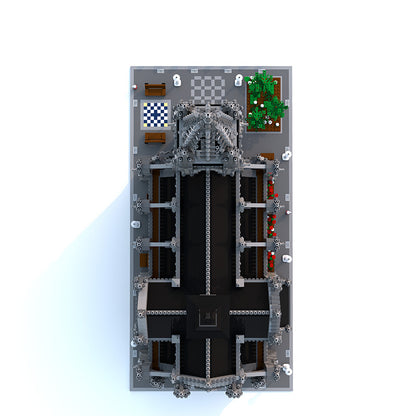 MOC-29962 Modular Cathedral Building building blocks kit with compatible bricks