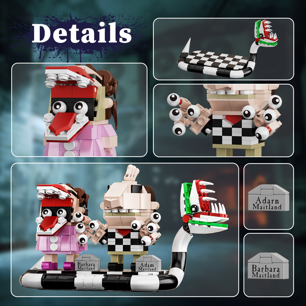 BeetlejuiceBarbara Maitland and Adam Maitland sandworm