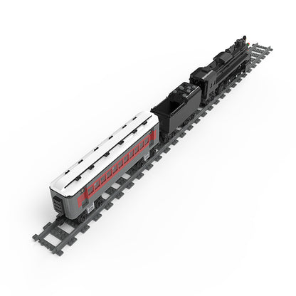 MOC The Polar Express Train building blocks kit with compatible bricks