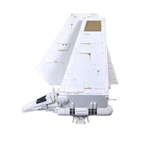 MOC UCS Shuttle Tydirium with power function building blocks kit with compatible bricks