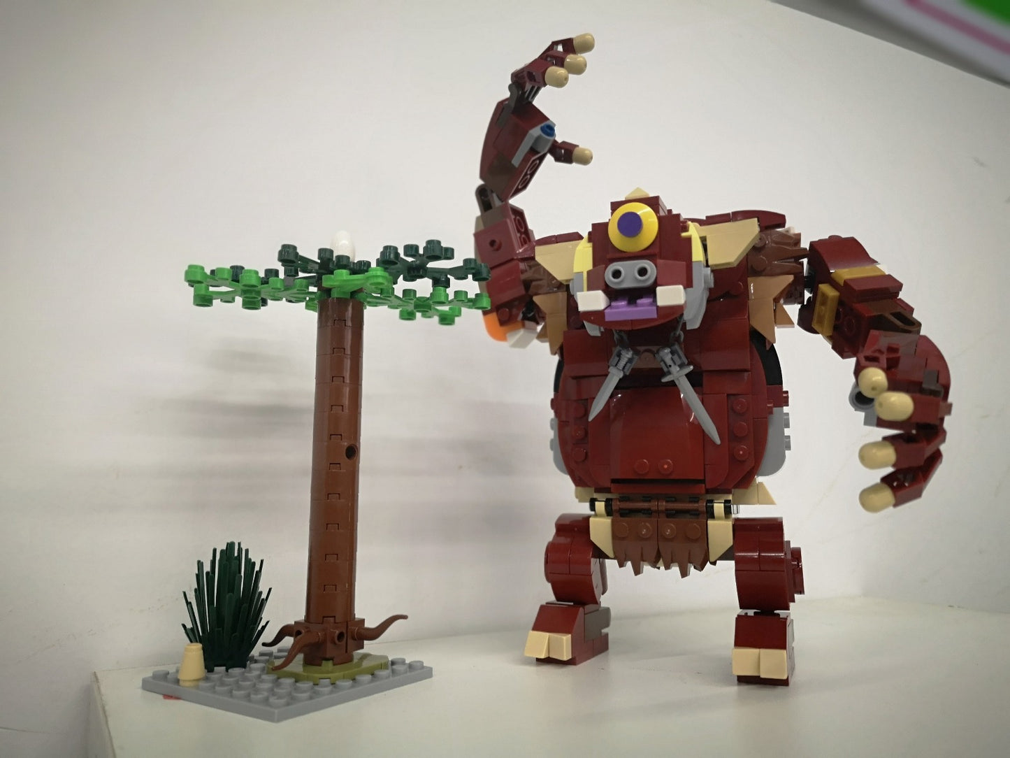 MOC Hinox The Legend of Zelda: Breath of the Wild building blocks Zelda series bricks set