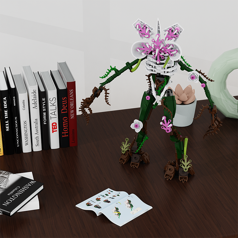 MOC Stranger Things Demogorchid 407 pieces