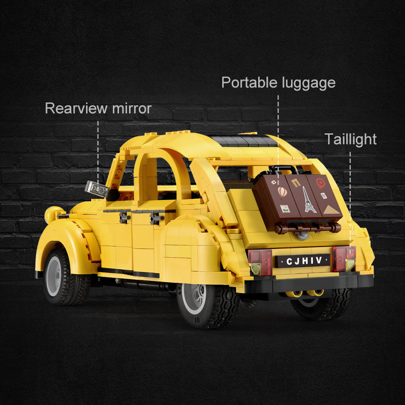 CaDA bricks 1:12 Citroen 2CV | C61026W