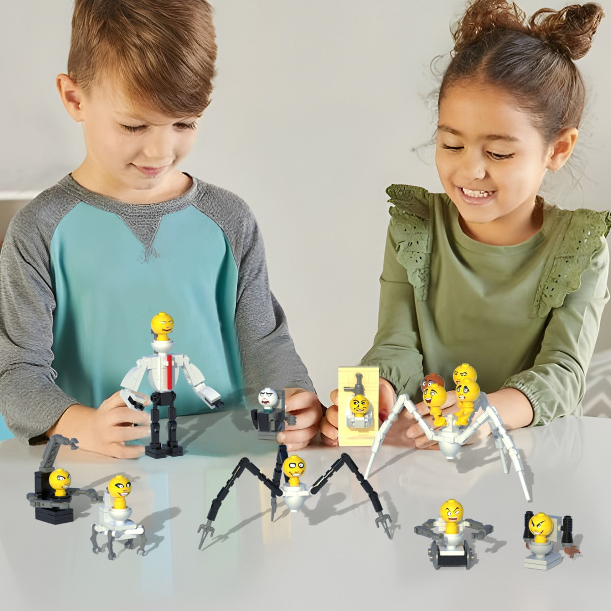 MOC Skibidi Toilet Battle Pack