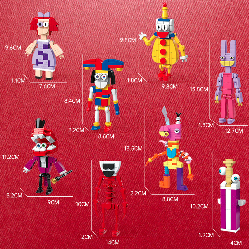 MOC Circus group eight in one