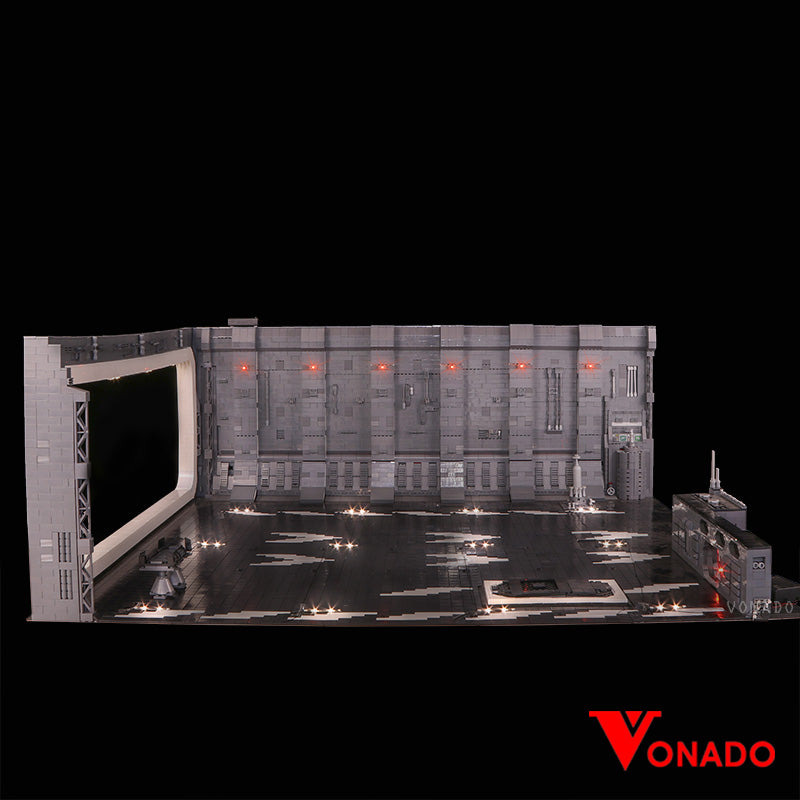 MOC-0631 Star Wars Docking Bay 327 Hanger for minifig scale UCS Falcon Limited Edition without Light Kits