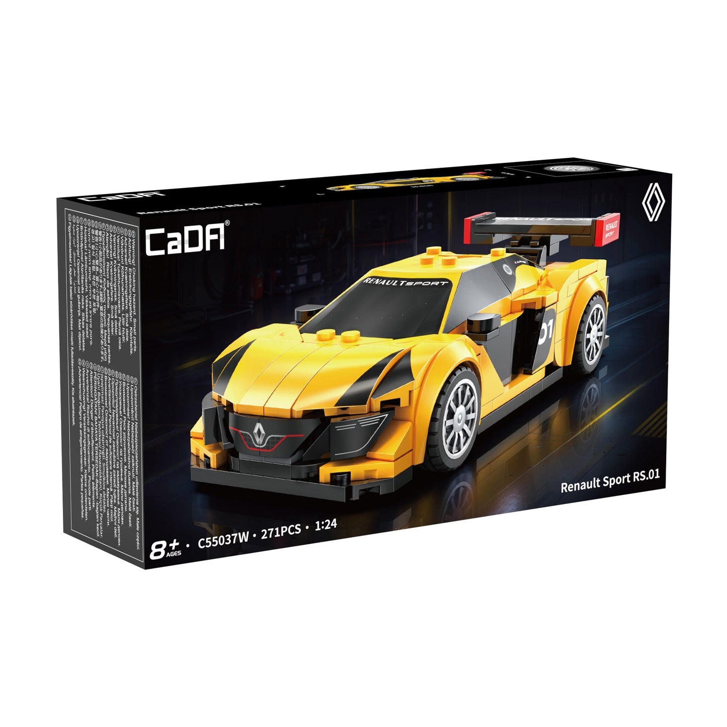 CaDA 1:24 Renault Series C55037W C55038W