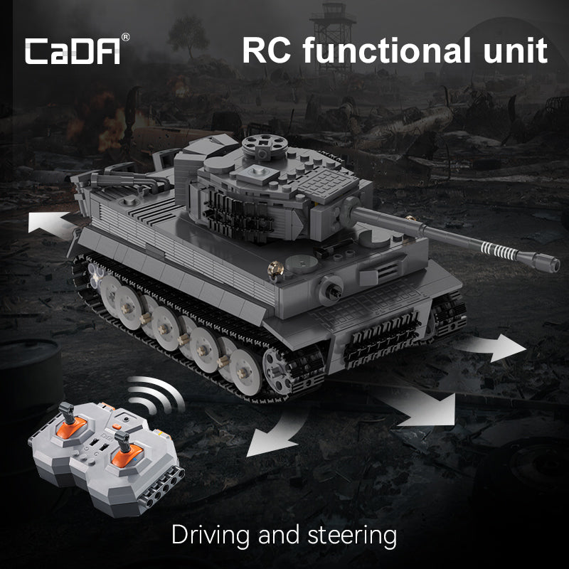 CaDA Master WW II German Tiger Tank C61071W