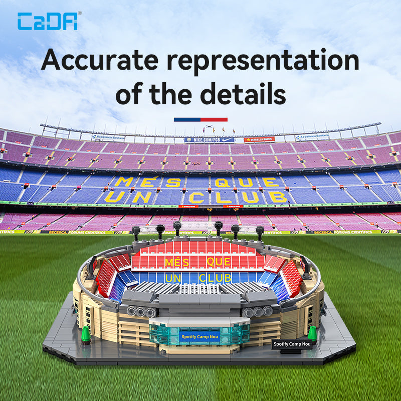 CaDA FC Barcelona Spotify Camp Nou – Ultimate Modular Stadium Building Kit C66023W
