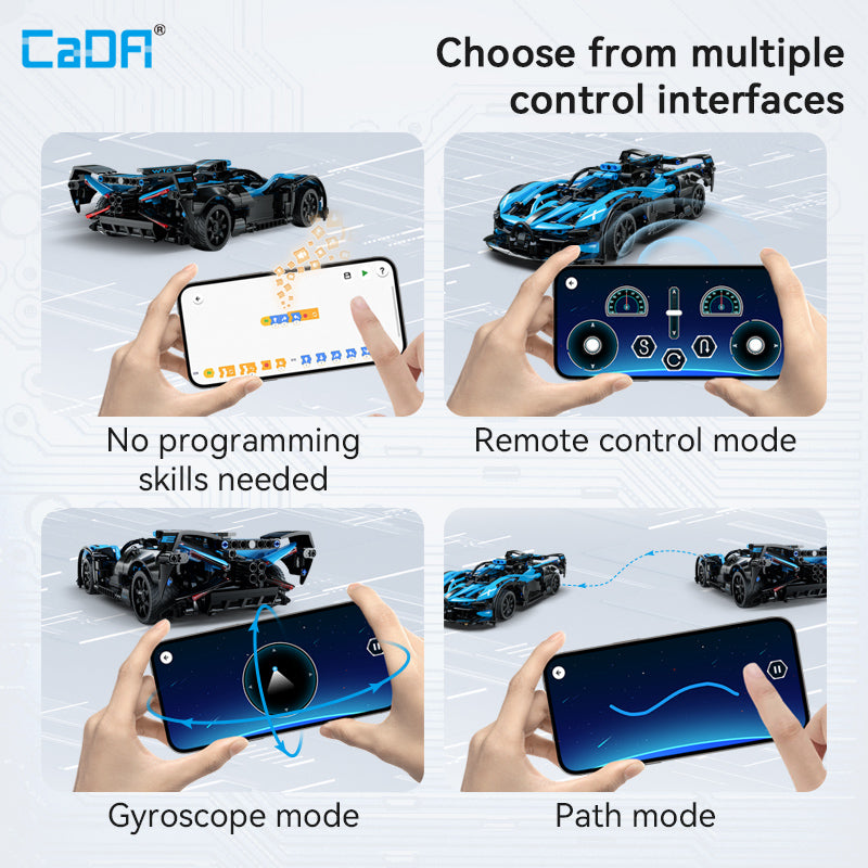 Cada RC/APP 1:14 Bluefire Specter Car C51302W