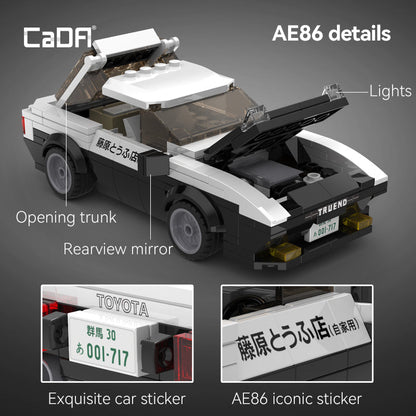 CaDA Initial D 1:24 Series C55012W-C55014W
