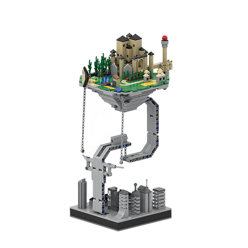 Technic MOC Floating Magic Castle
