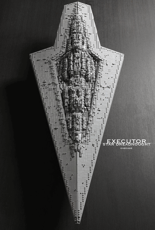MOULDKING 13134 MOC 15881 Executor Class Star Dreadnought