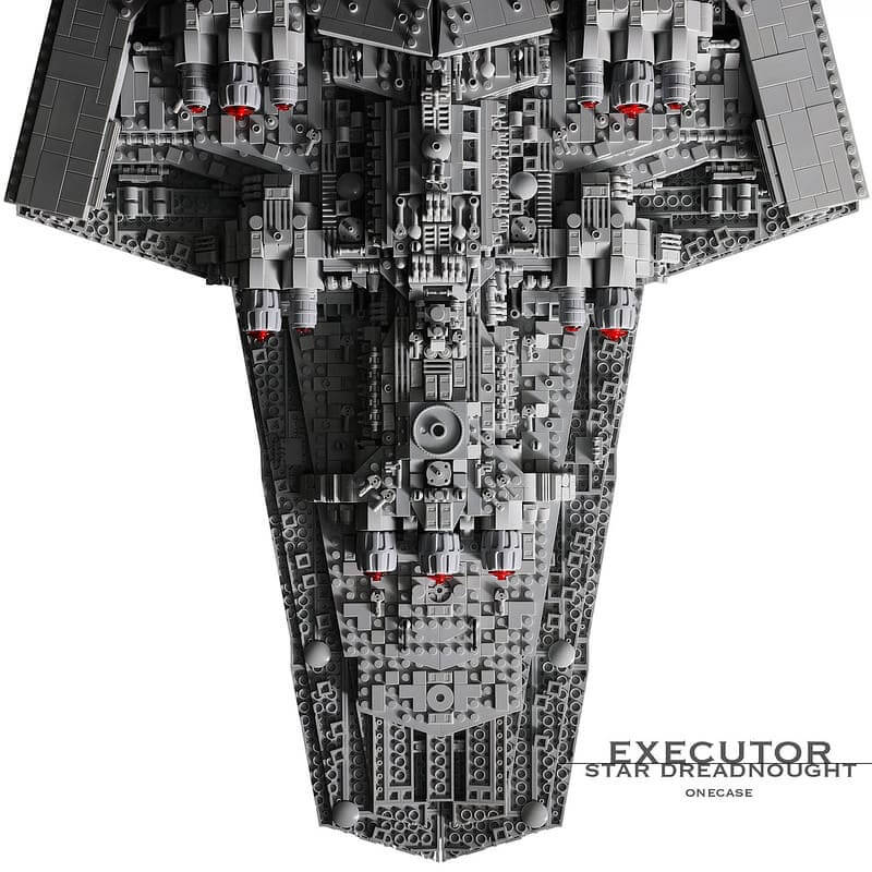 MOULDKING 13134 MOC 15881 Executor Class Star Dreadnought