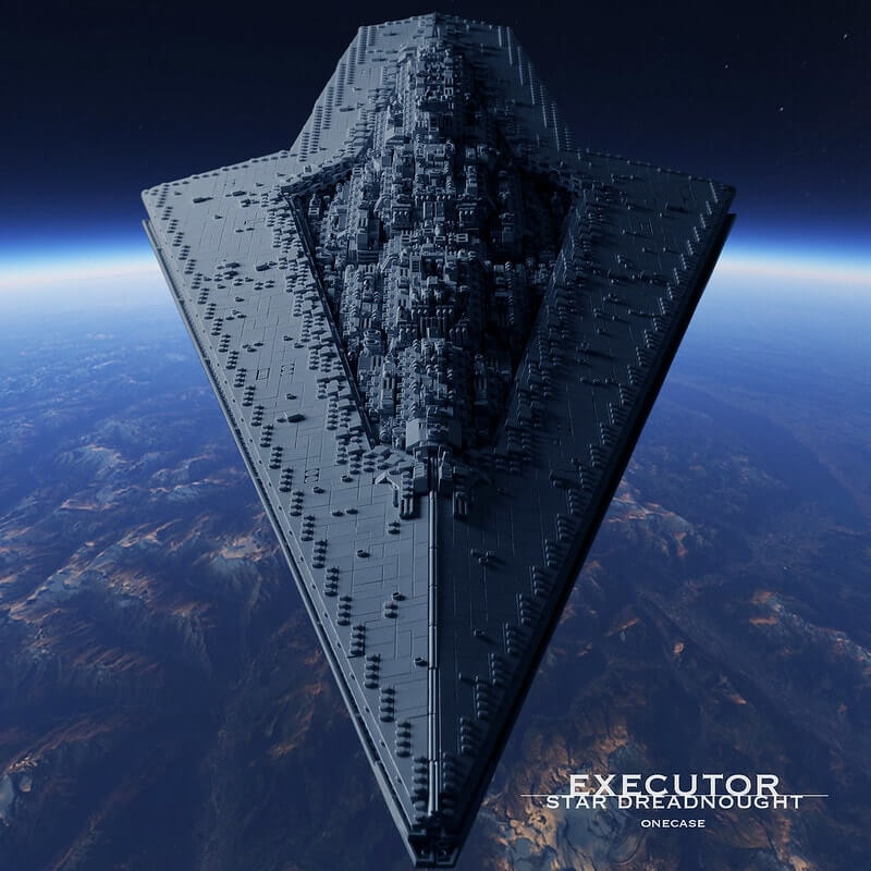MOULDKING 13134 MOC 15881 Executor Class Star Dreadnought