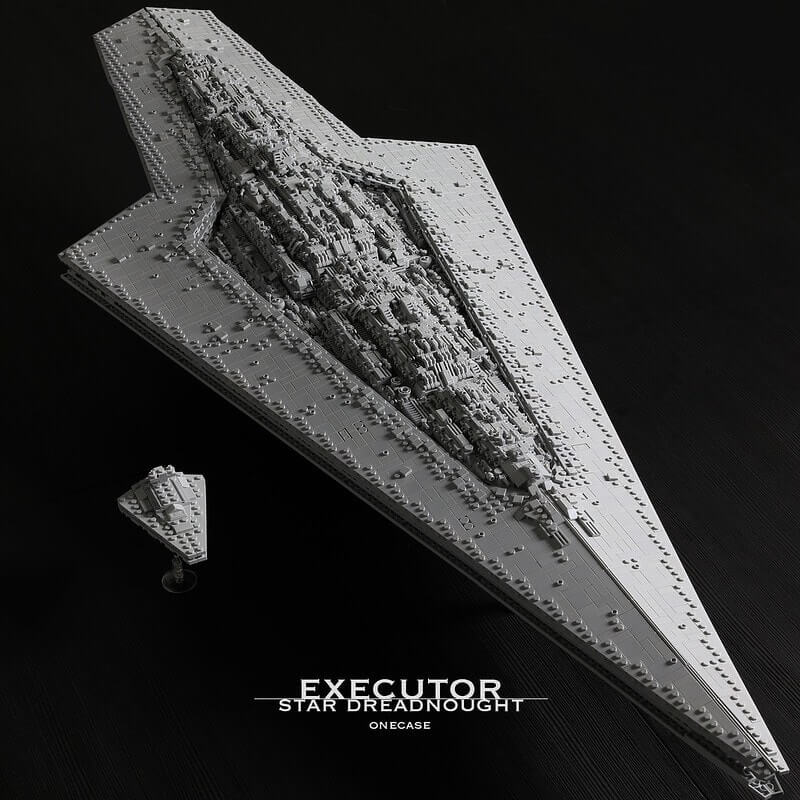 MOULDKING 13134 MOC 15881 Executor Class Star Dreadnought